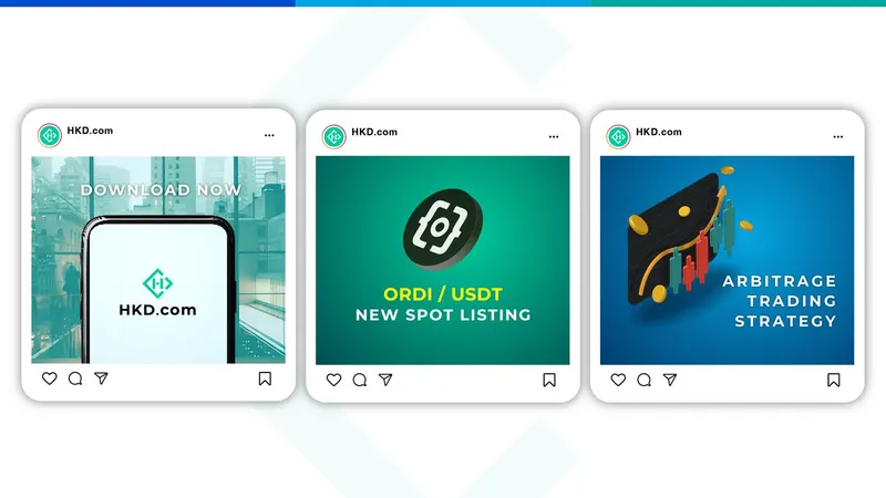 HKD.com Rebrand — Collateral